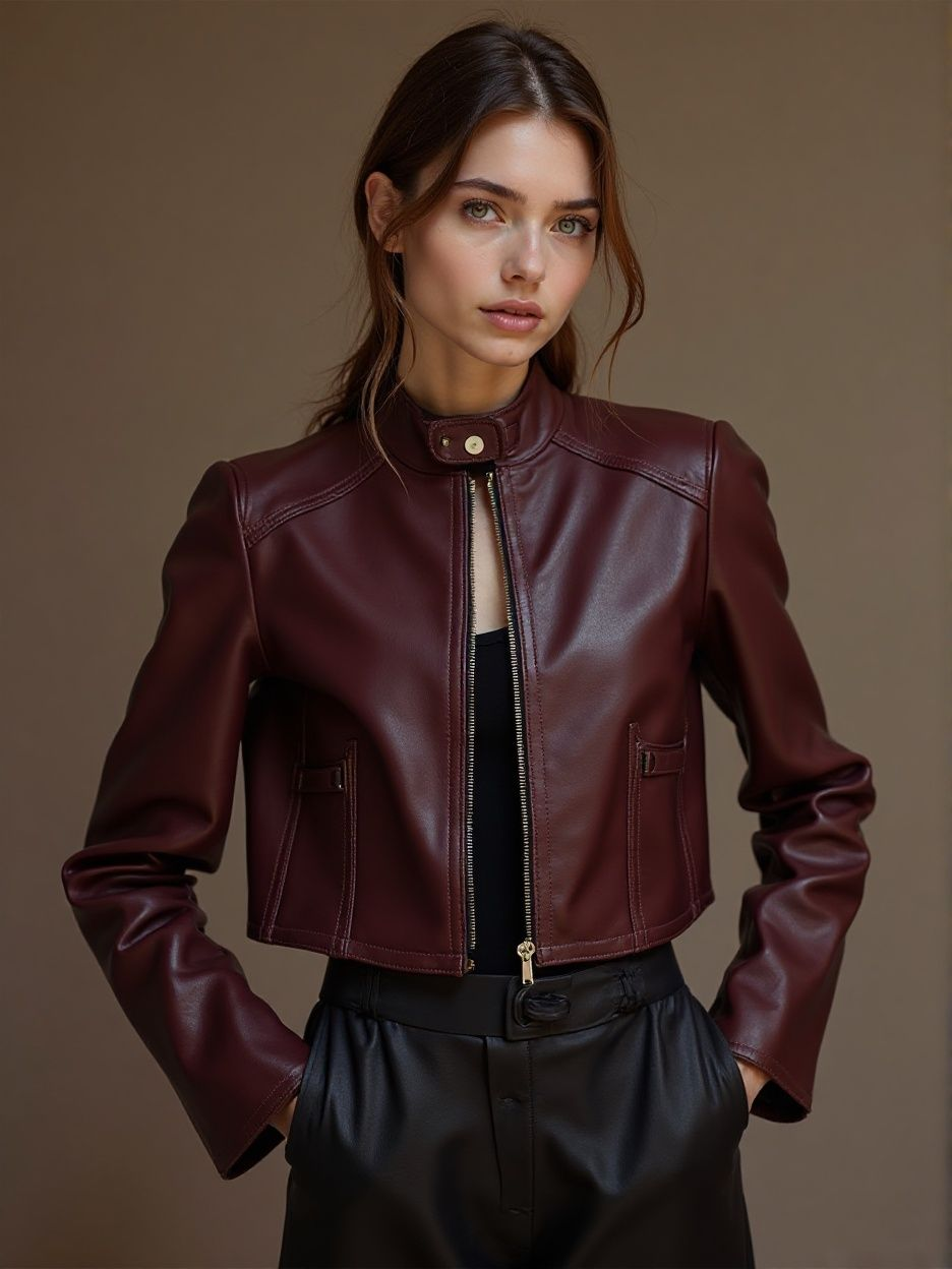 Leather jacket style inspiration 5